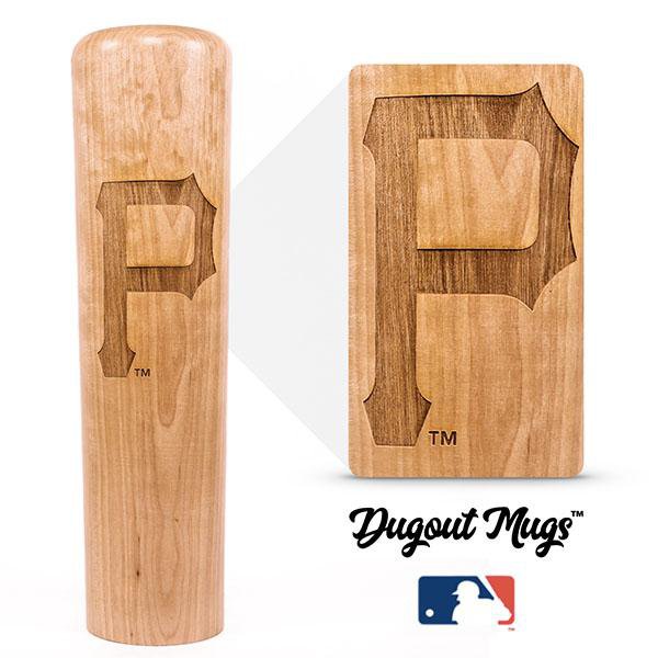 Pittsburgh Pirates "P" Dugout Mug® | Baseball Bat Mug Collective