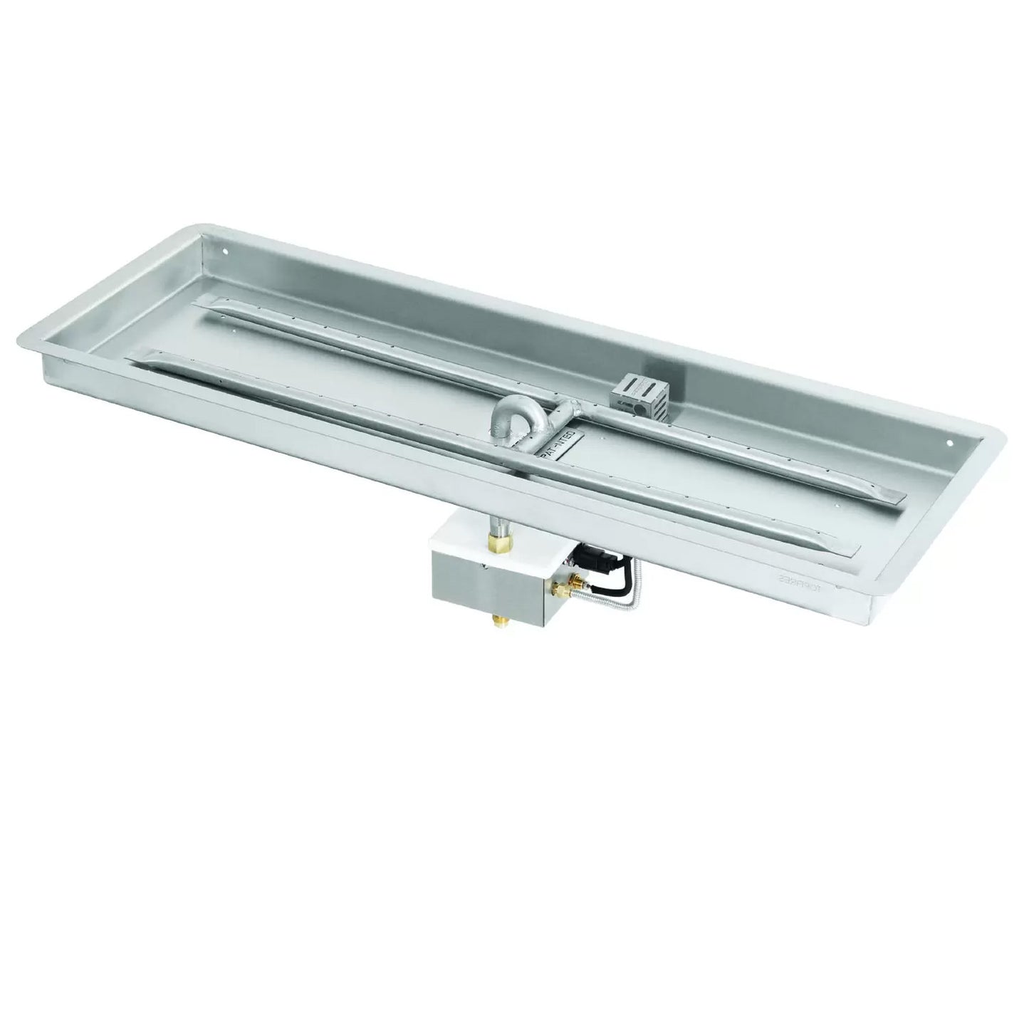 Rectangular Drop In Pan and H Stainless Steel Burner
