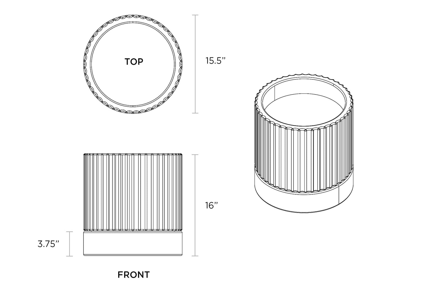 Ripple Short Planter Session Series
