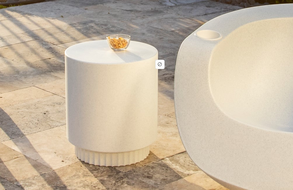 Ripple Side Table/Stool Session Series