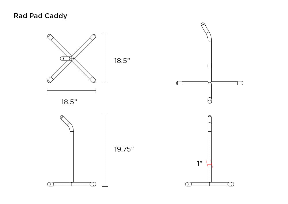 Rad Pad - 10 Pack