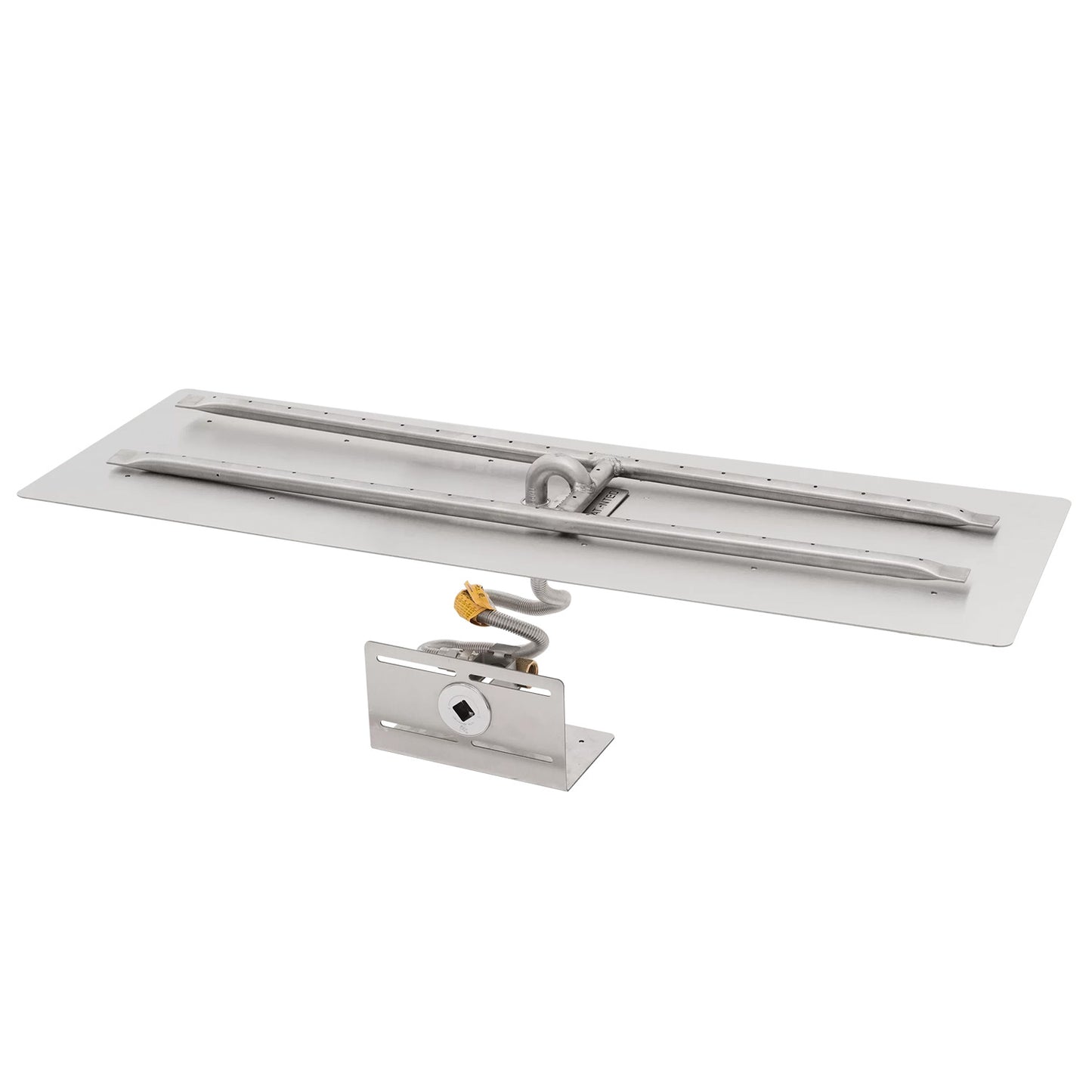 Rectangular Flat Pan and H Stainless Steel Burner