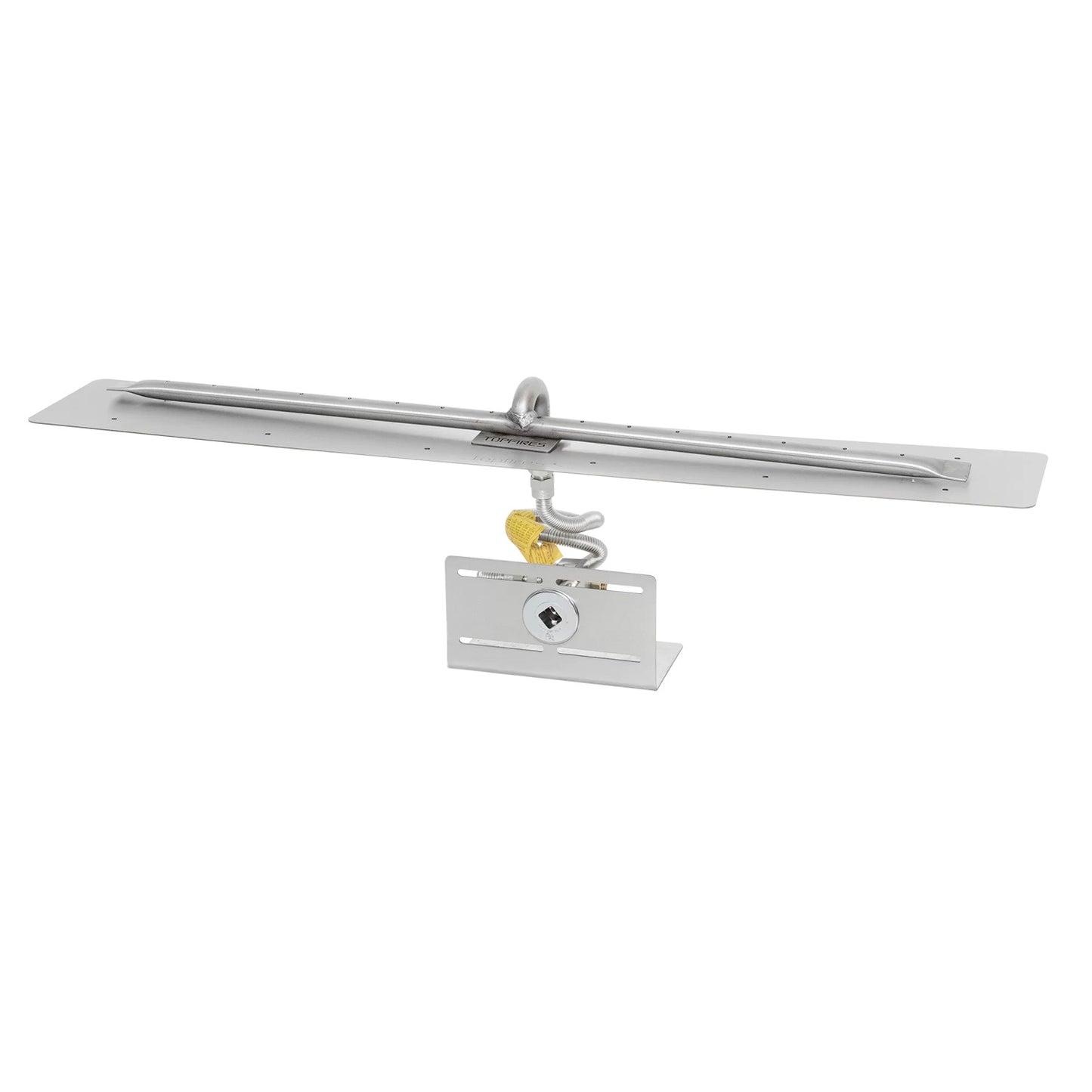 Rectangular Flat Pan and Linear Stainless Steel Burner