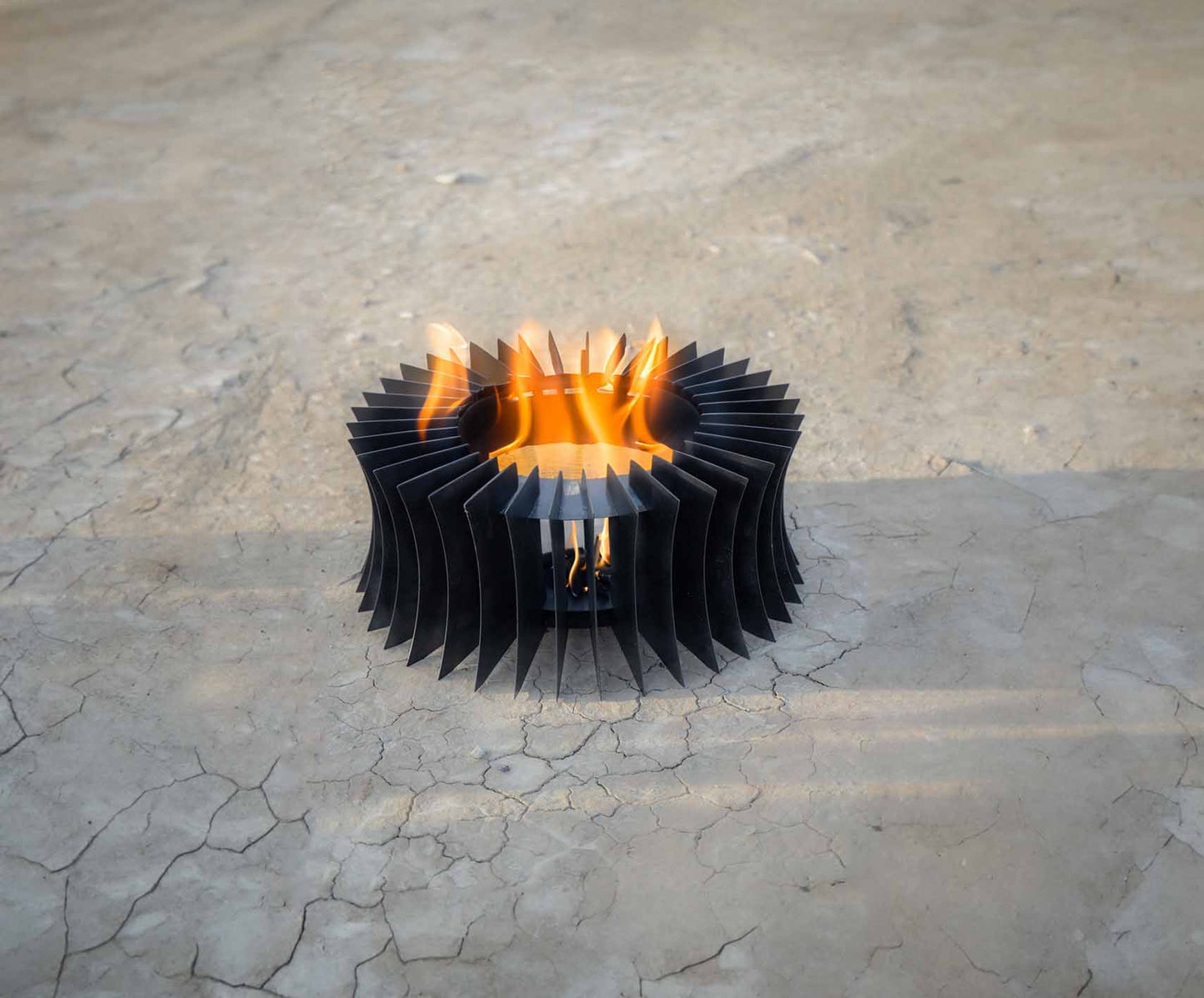 The Rosen Metal Fire Sculpture 48"