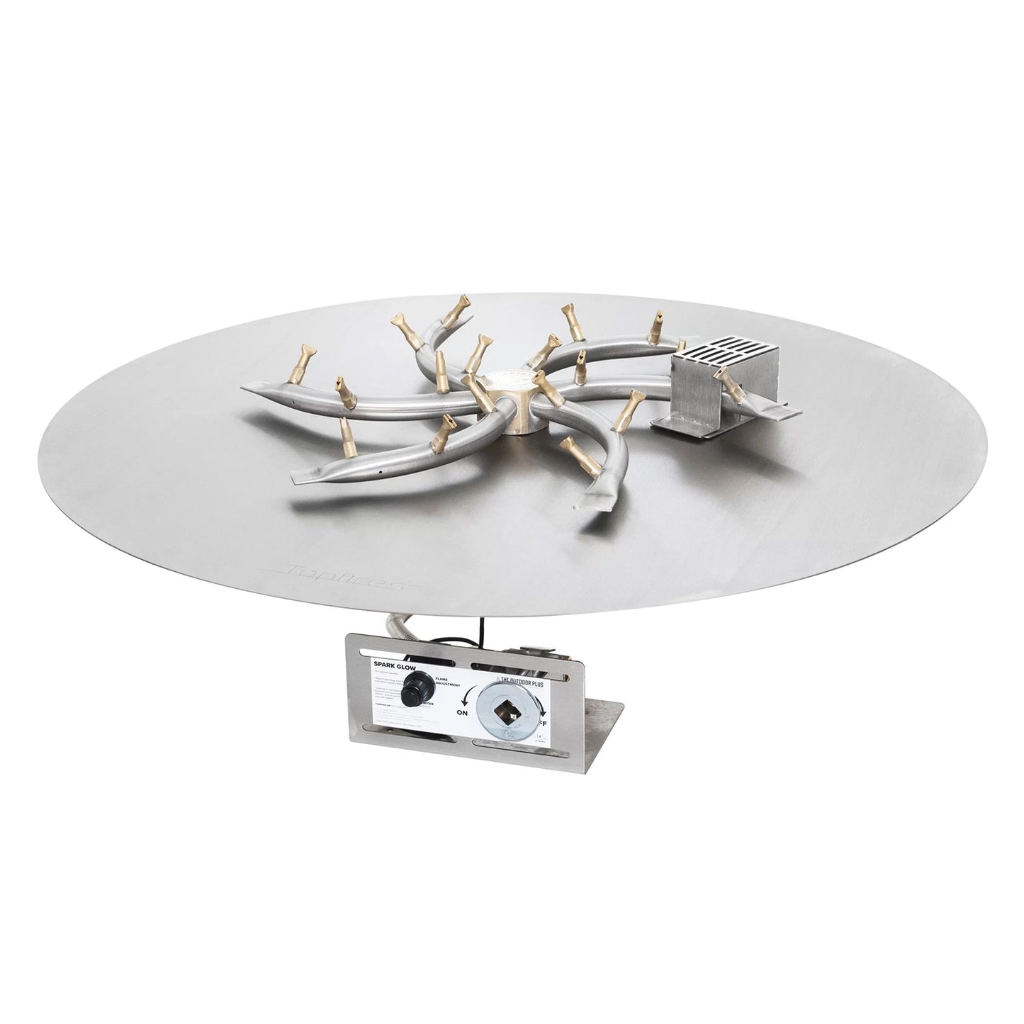 Round Flat Pan and Triple S Bullet Burner