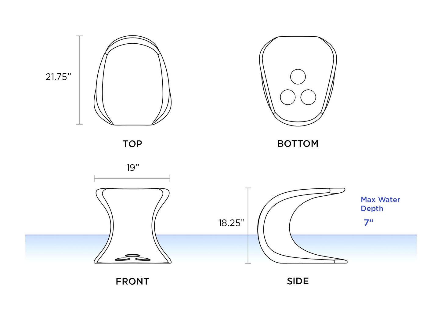 Drift Splash Series Chair - 2 Chair Pack