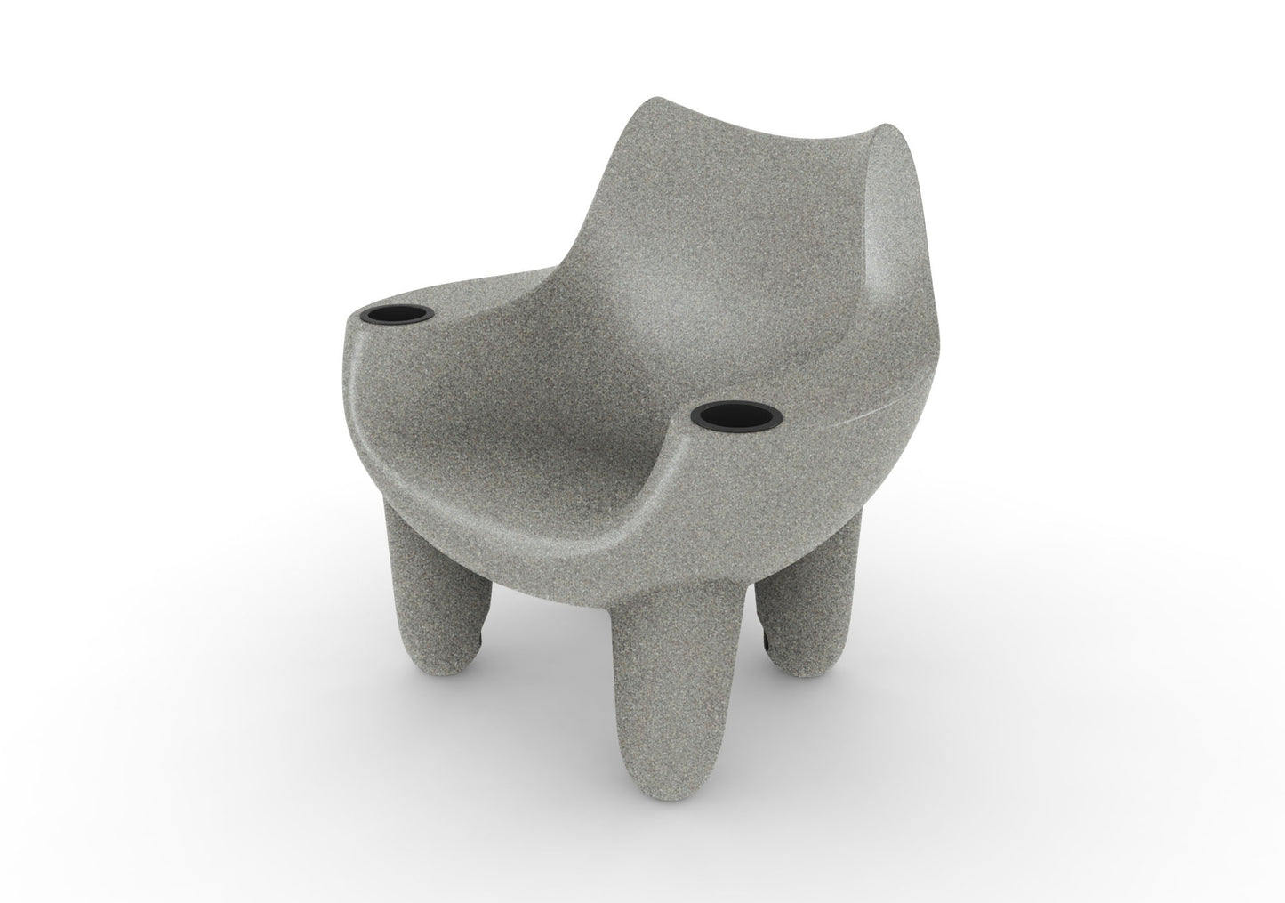 Mibster Chair Splash Series with Cupholders