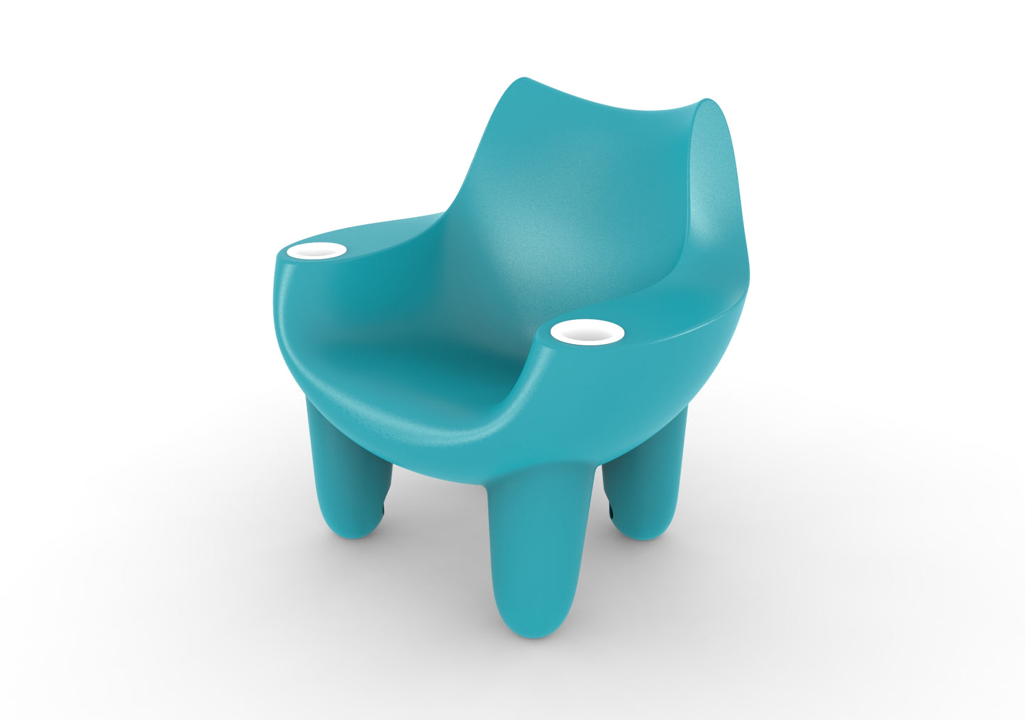 Mibster Chair Splash Series with Cupholders