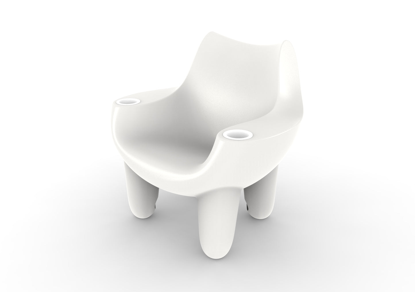 Mibster Chair Splash Series with Cupholders