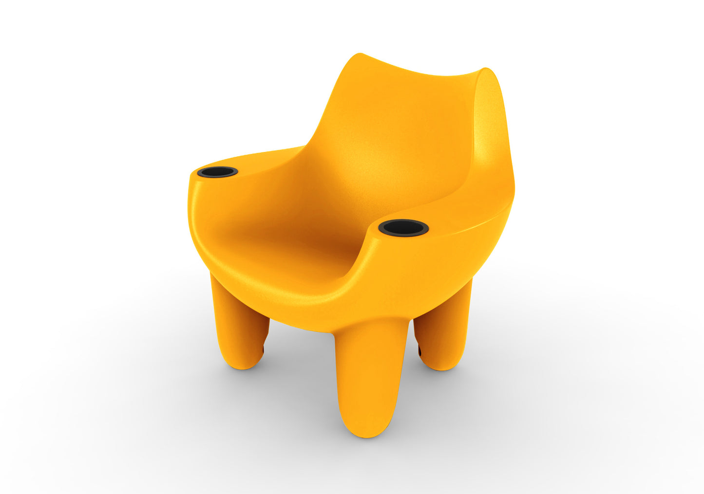 Mibster Chair Splash Series with Cupholders
