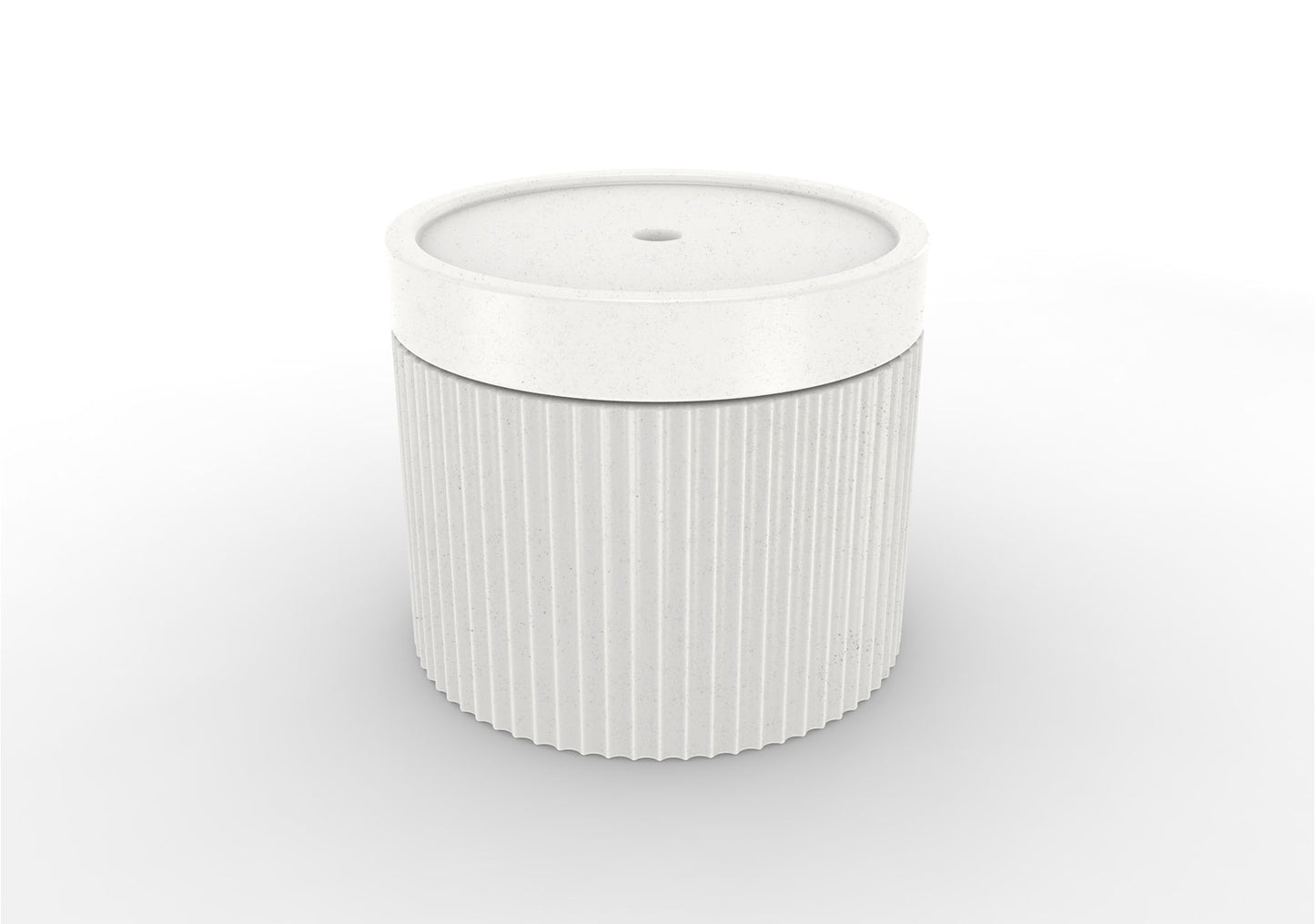 Ripple Wide Table with 2" Umbrella Hole Splash Series