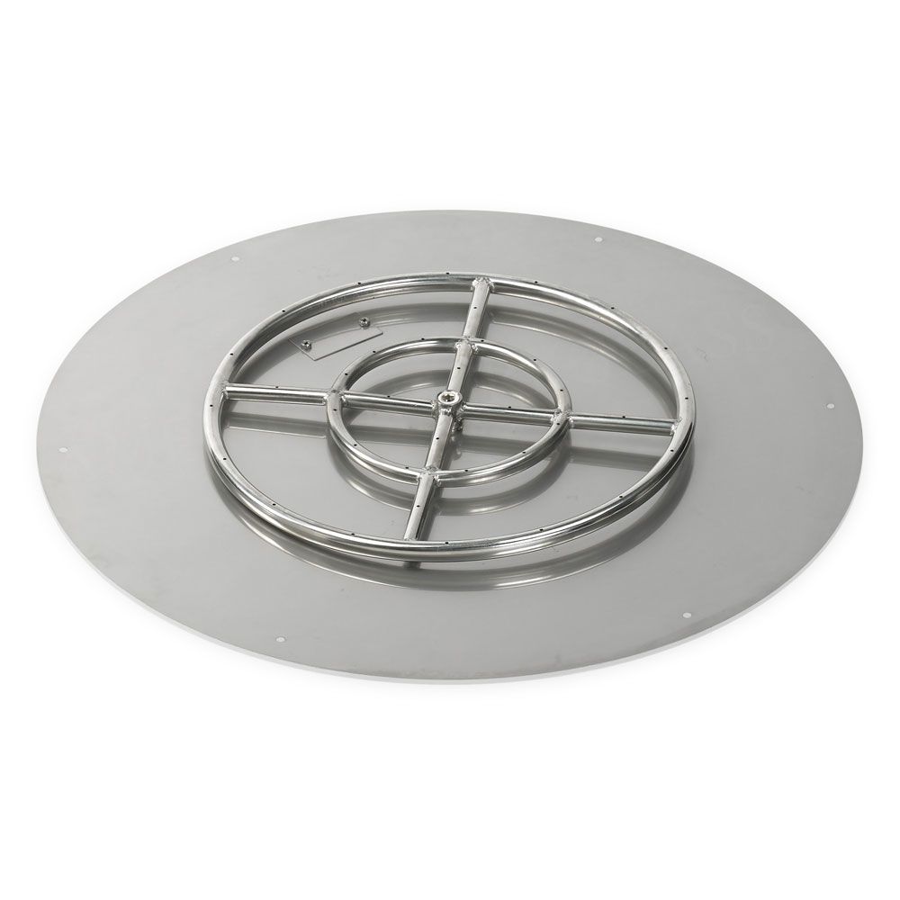 Round Flat Pan - Stainless Steel