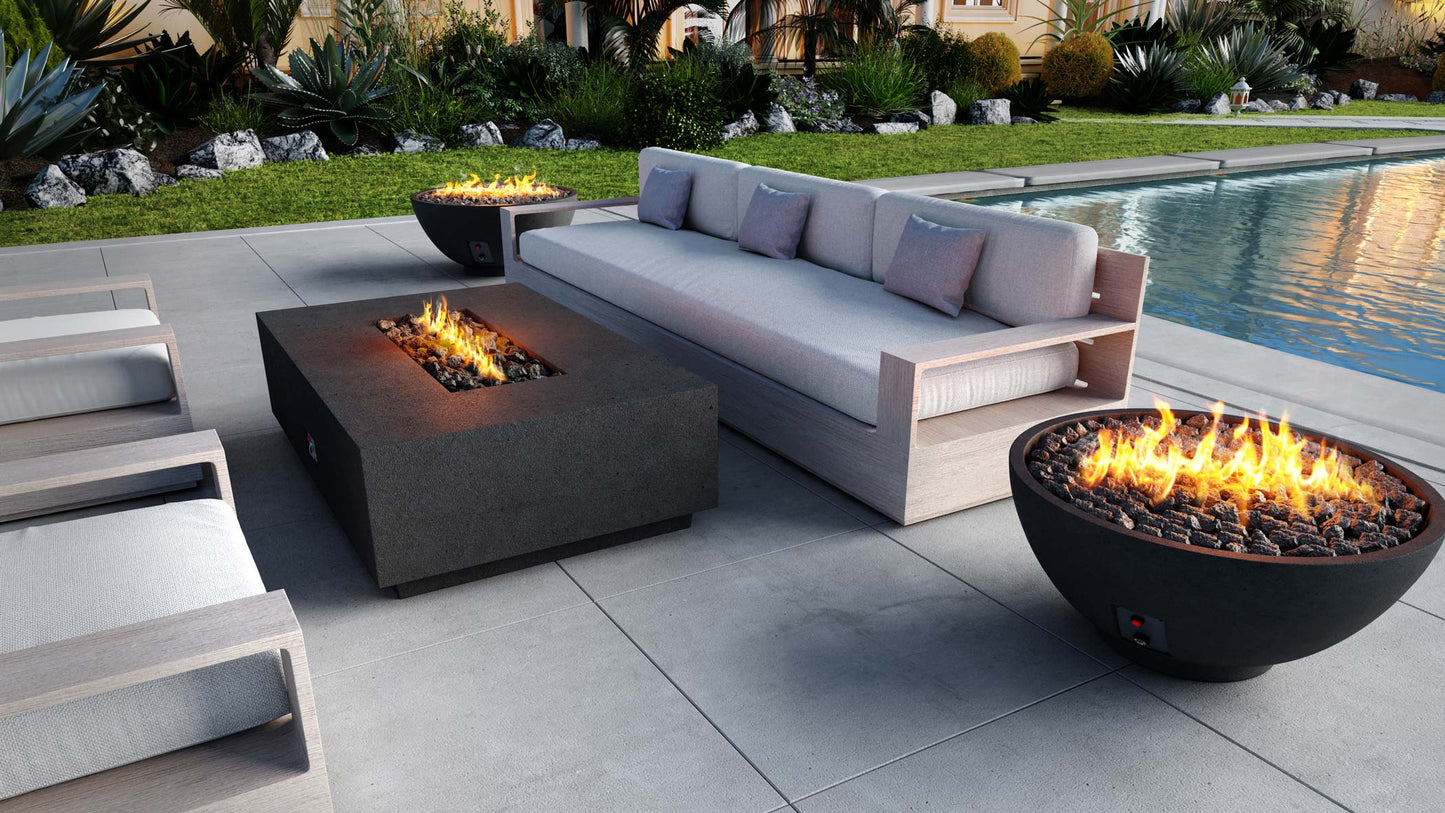 Sanctuary 3 GFRC Fire Bowl - Pro Series