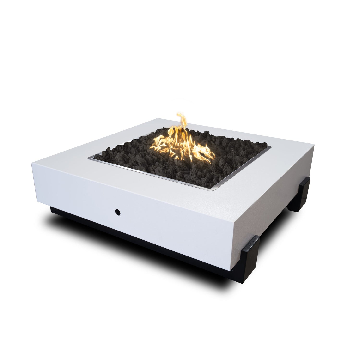 Seal Rock Metal Fire Pit 60" - Match Lit