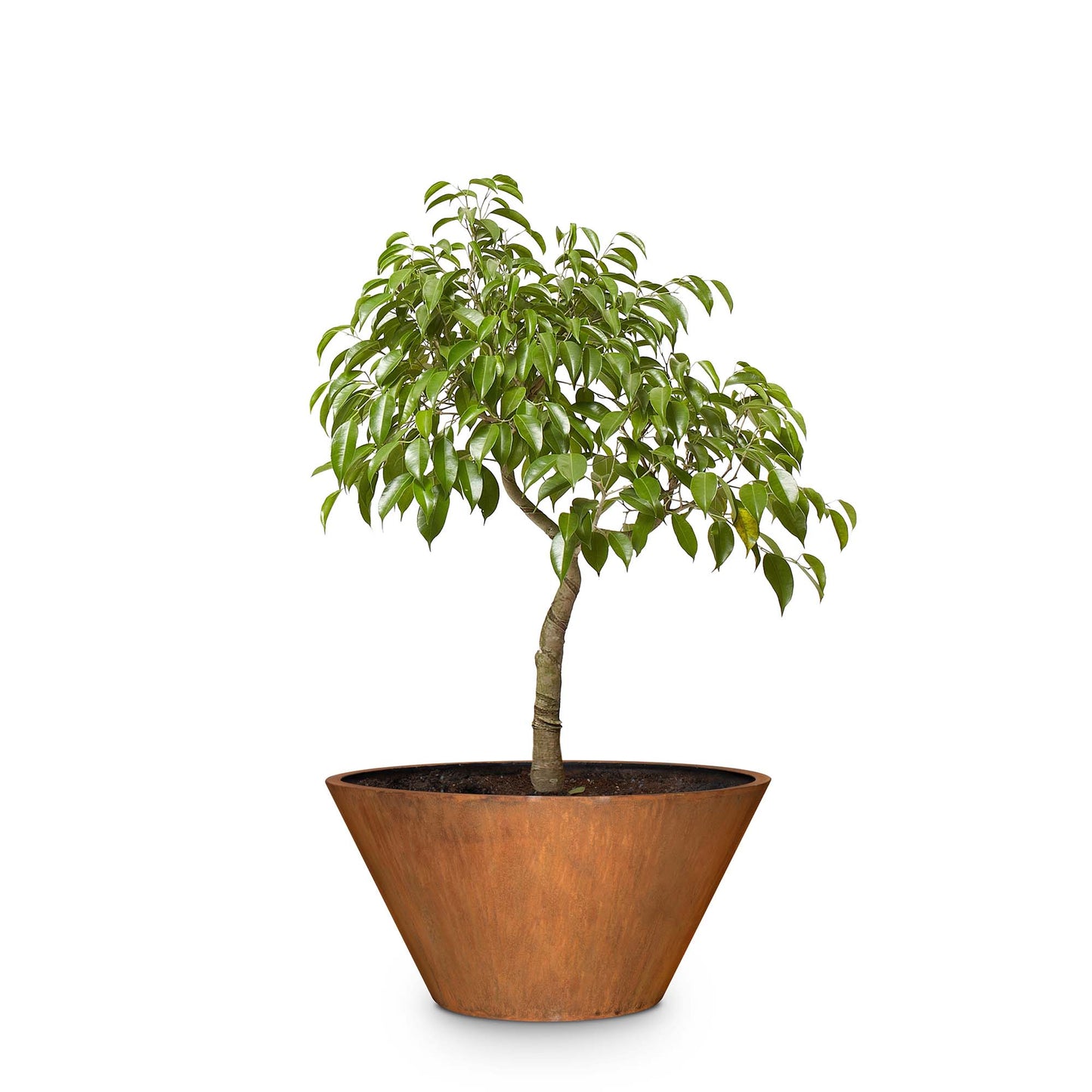 Sierra Corten Steel Planter- 30" Tall