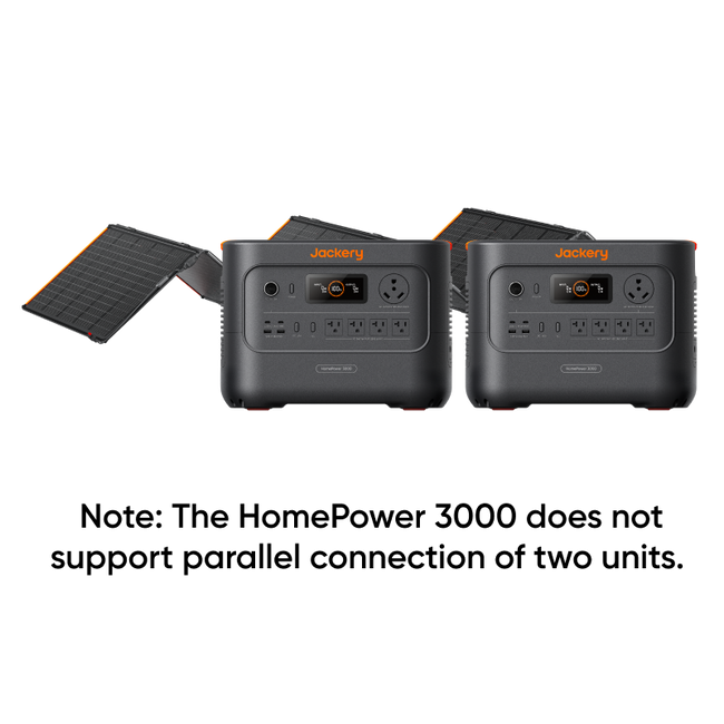 Jackery Solar Generator HomePower 3000
