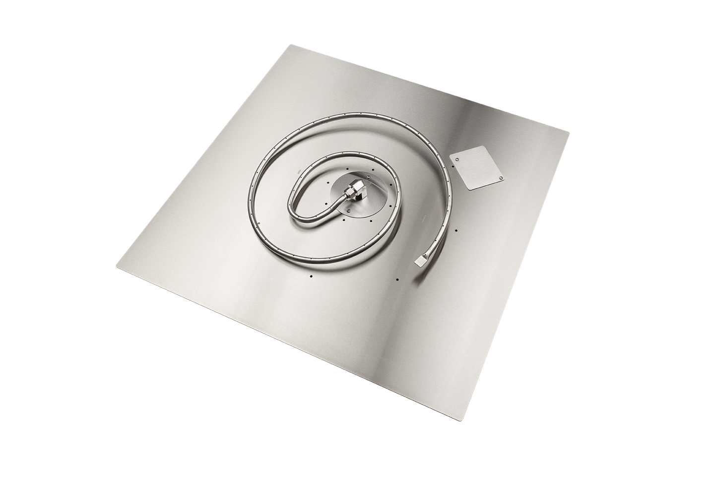 Square Flat Burner Pan