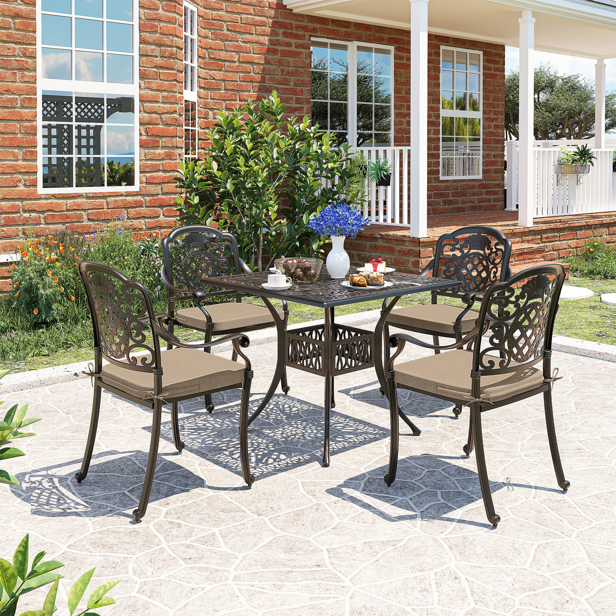 Forge Vintage Dining Set, 5-Piece