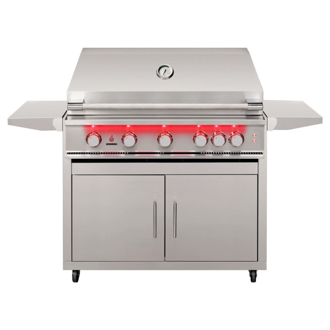 True Flame Deluxe Cart for Grills (CART ONLY)