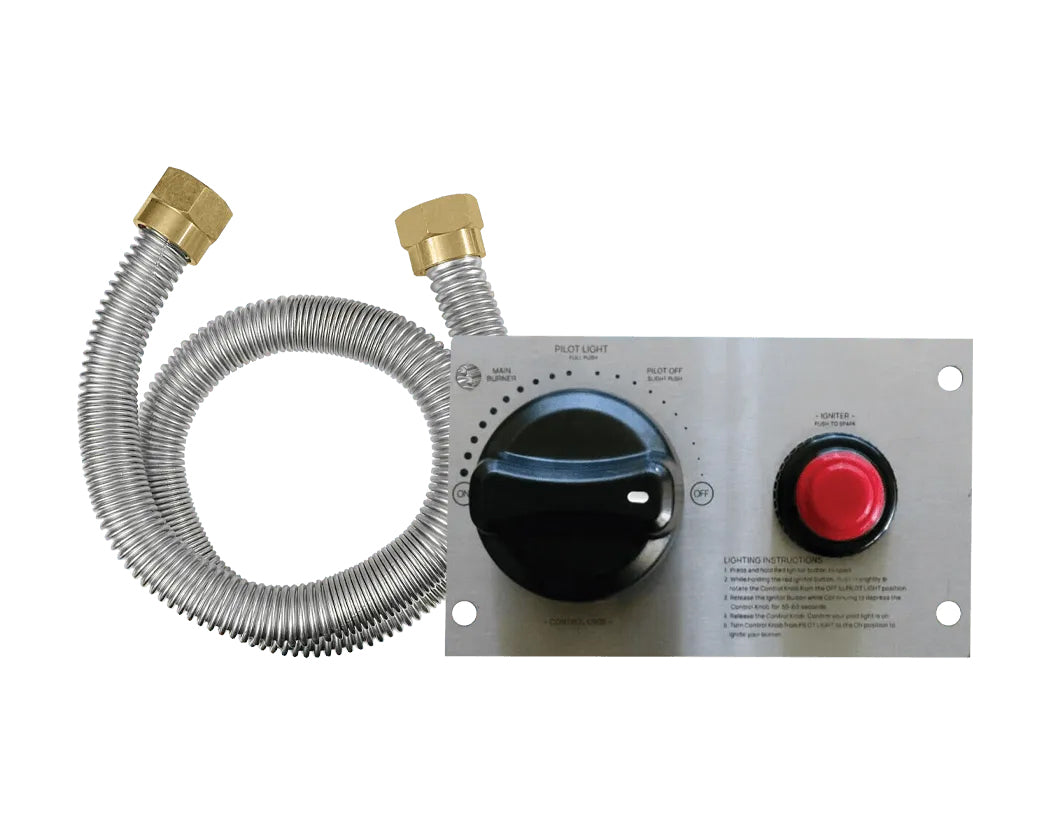 Pro-Series Linear T-Burner Flat Pan Push Button Ignition