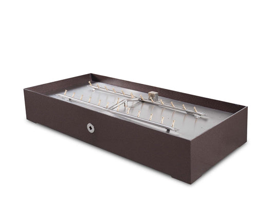 Astoria Metal Fire Pit 72" - Match Lit