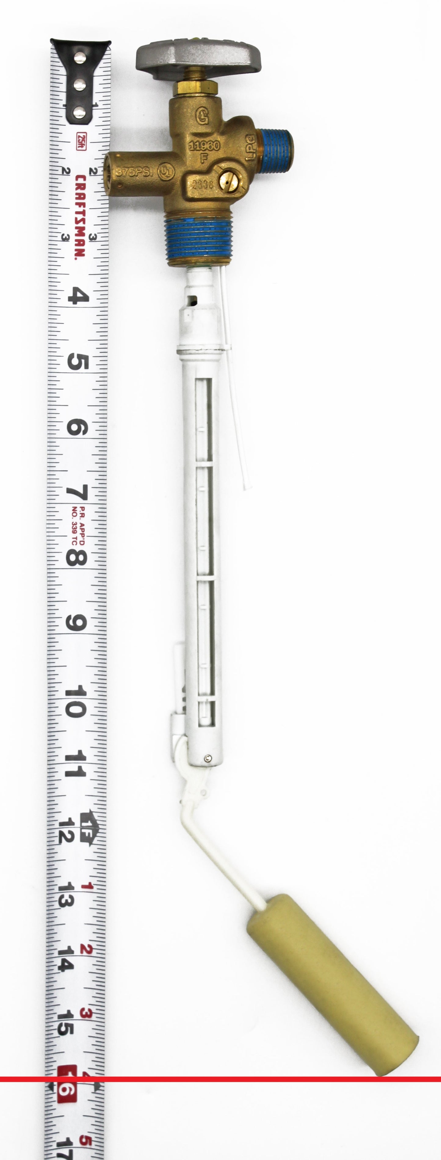 Flame King Overfill Protection Valve for 20lb Buffer Propane Tank