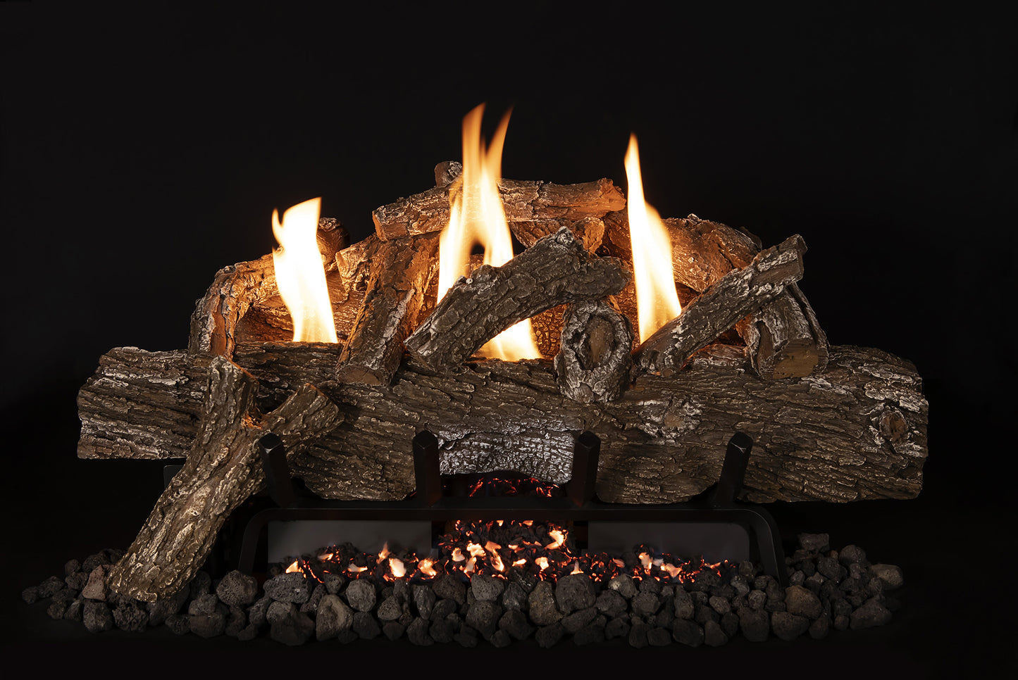 Aged Red Oak Vent Less Log Sets