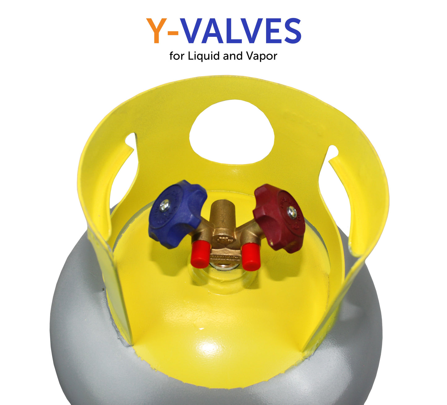 Flame King 50lb Refrigerant Recovery Cylinder Tank for A2L Refrigerants