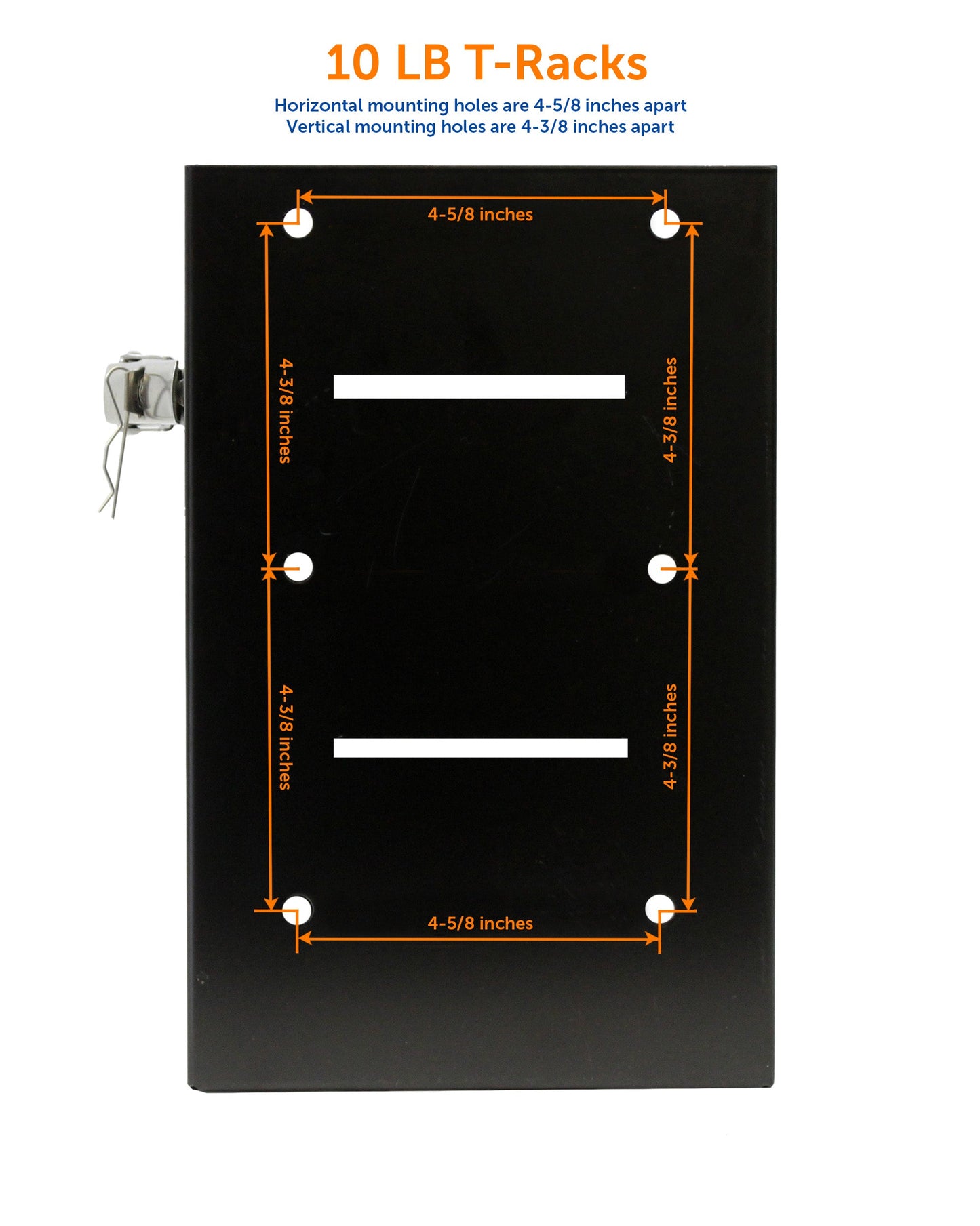 Flame King® T-Racks™ 10lb Propane Tank Mounting Brackets Strap Campervan Overland Vehicles