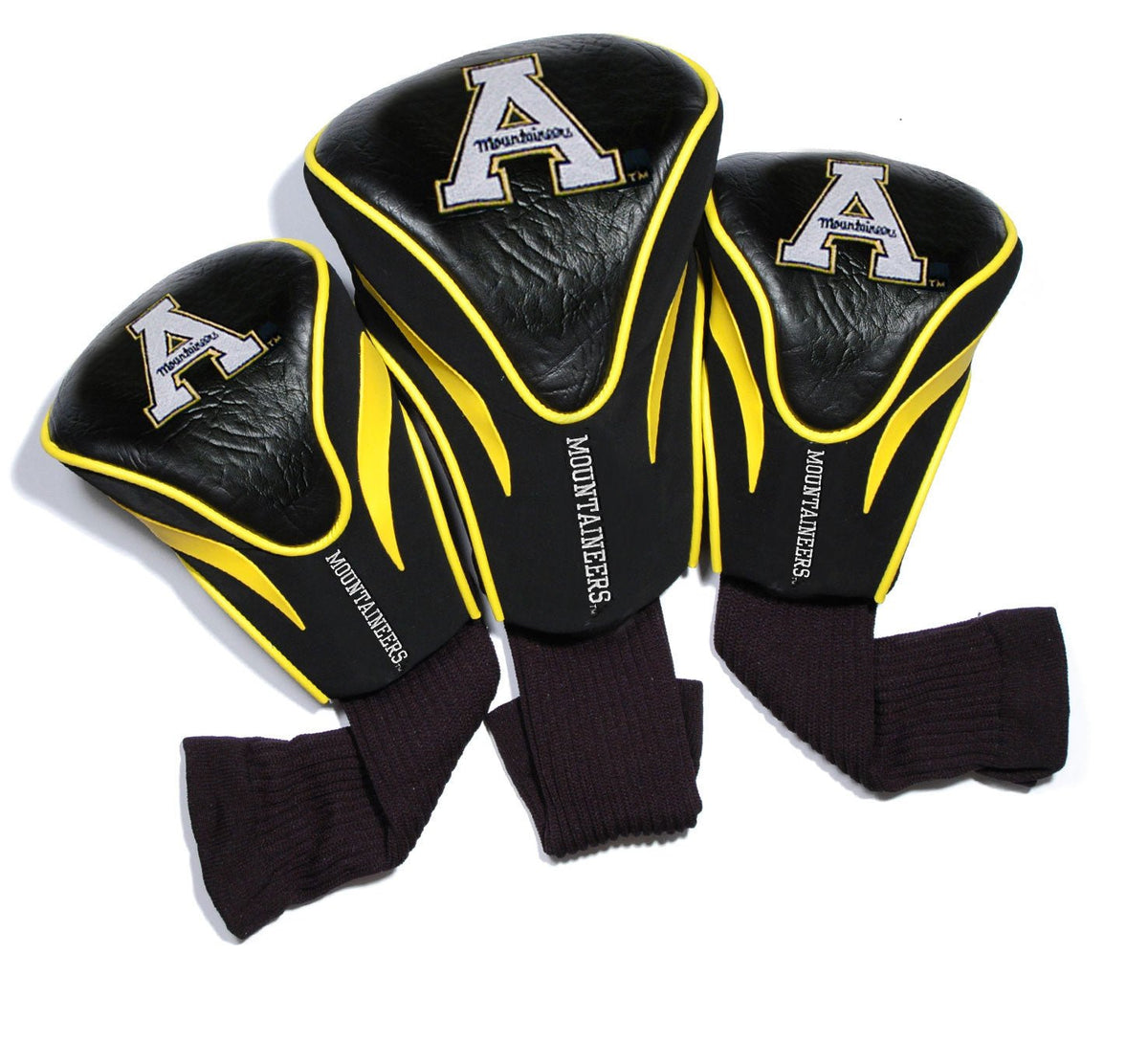 Appalachian State Mountaineers 3 Pack Contour Sock Headcovers