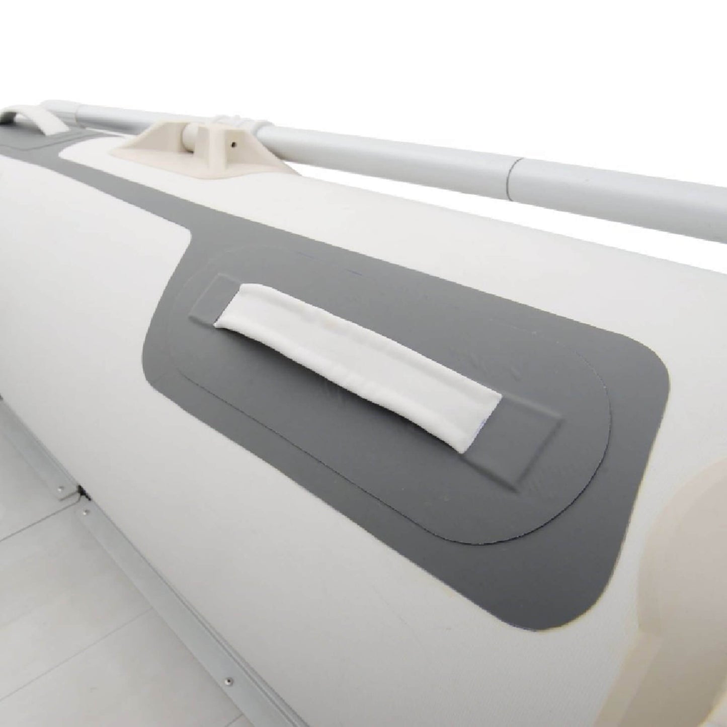 Aqua Marina A-Deluxe 4-Person Inflatable Speed Boat With Comfortable Rowing Seat And Adjustable Center Feet 8FT