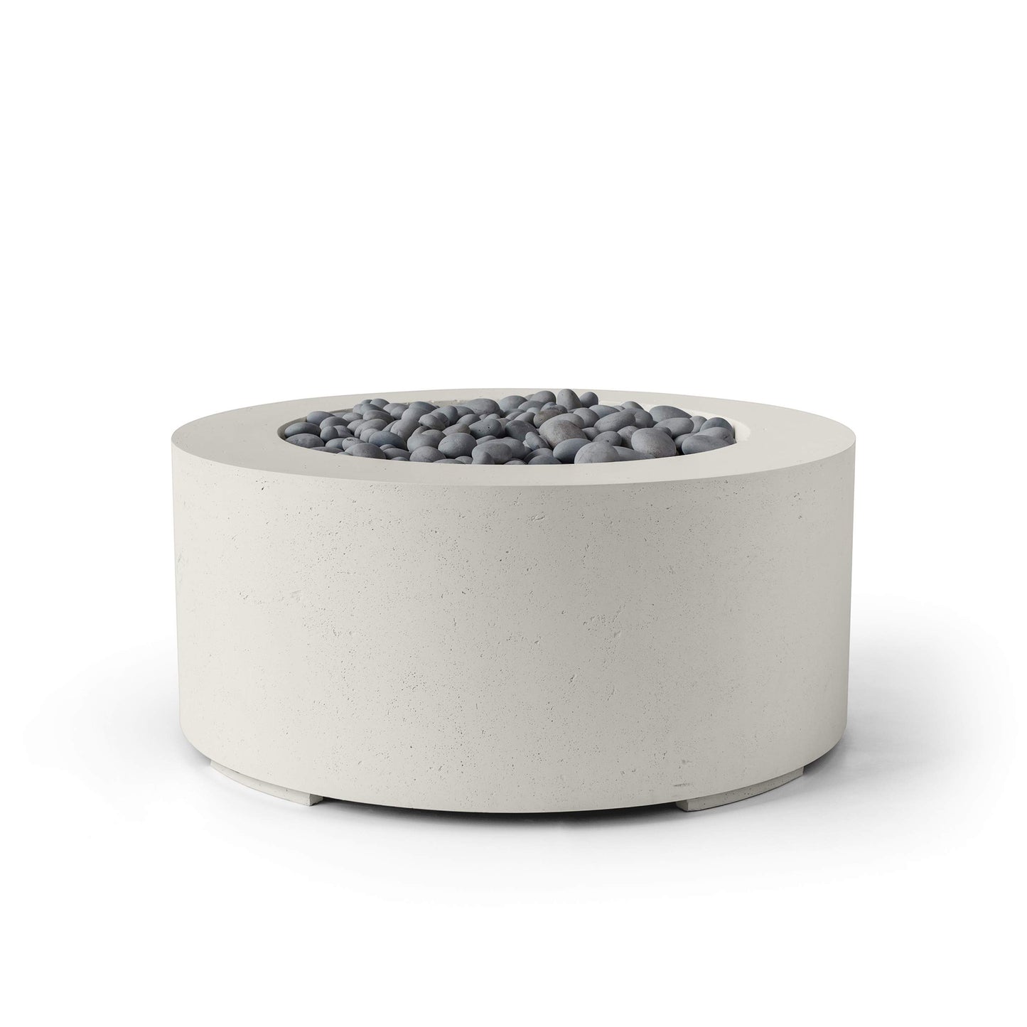 Belmont 36" Round Concrete Fire Pit - Match Lit