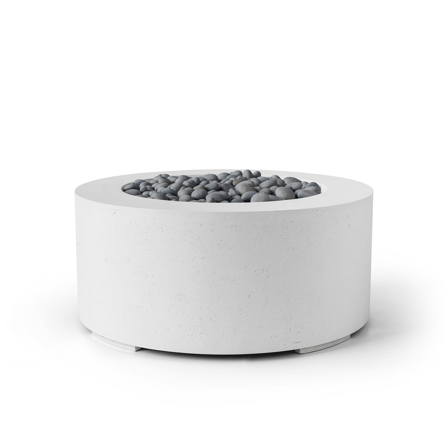 Belmont 36" Round Concrete Fire Pit - Match Lit