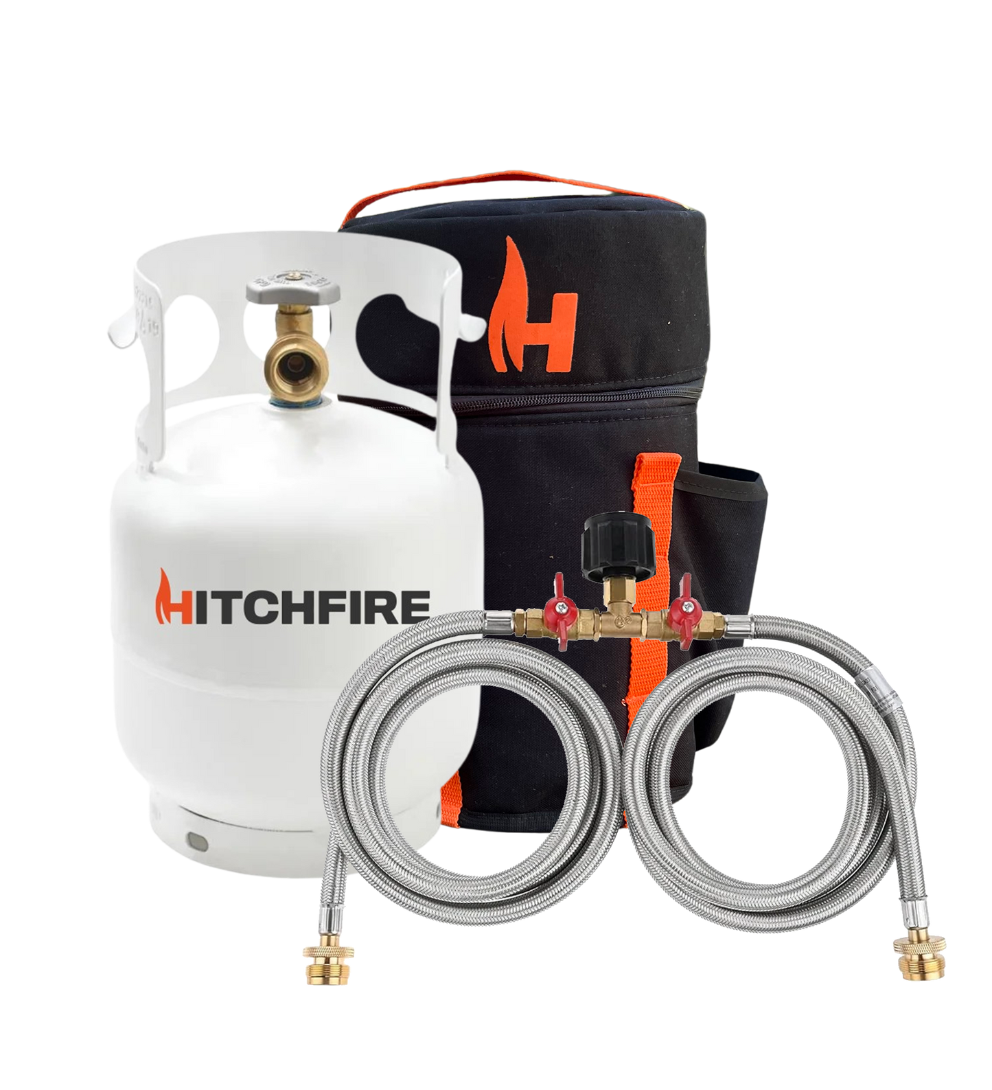 5LB Refillable Propane Tank with Optional Carrying Case