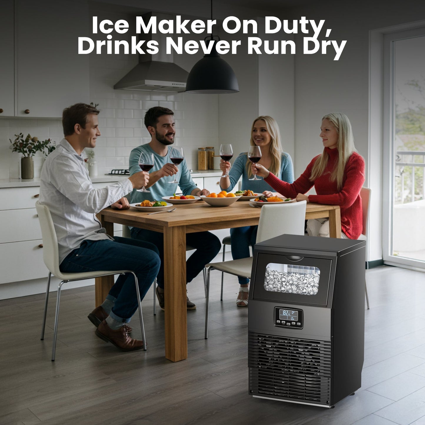Commercial Ice Maker 80 lbs or 66 lbs