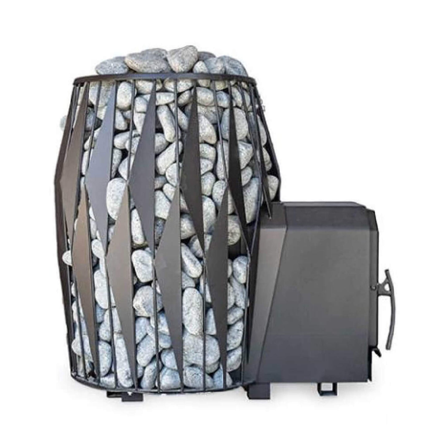 Cozy Heat OG Thru-Wall Sauna Stove With Sauna Stones