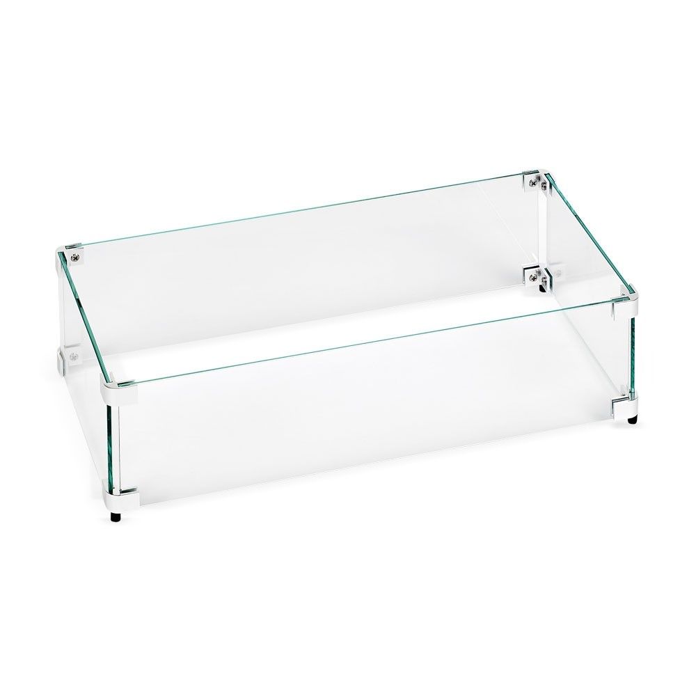 Rectangular Stainless Steel Drop-In Pan with Match Lit Kit - Bundle