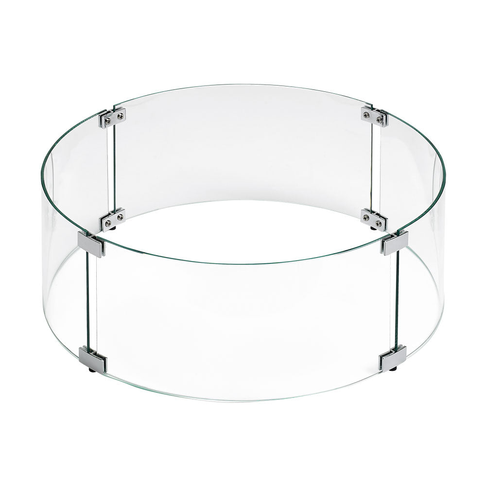 Round Flame Guard for Round Drop-In Fire Pit Pan
