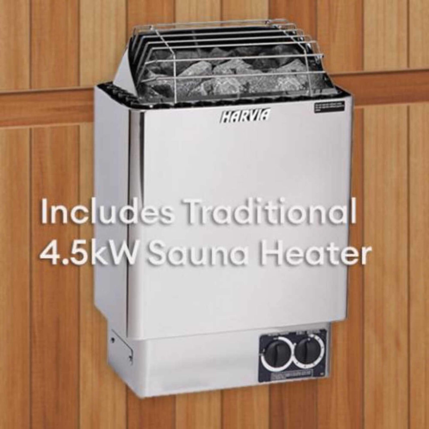 Finnmark FD-5 Trinity XL 4-Person Home Infrared & Steam Sauna Combo