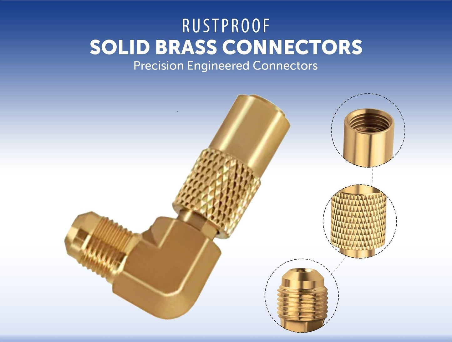 Flame King Elbow Adapter with 3/8" Male Flare for 17" or 22" Griddle