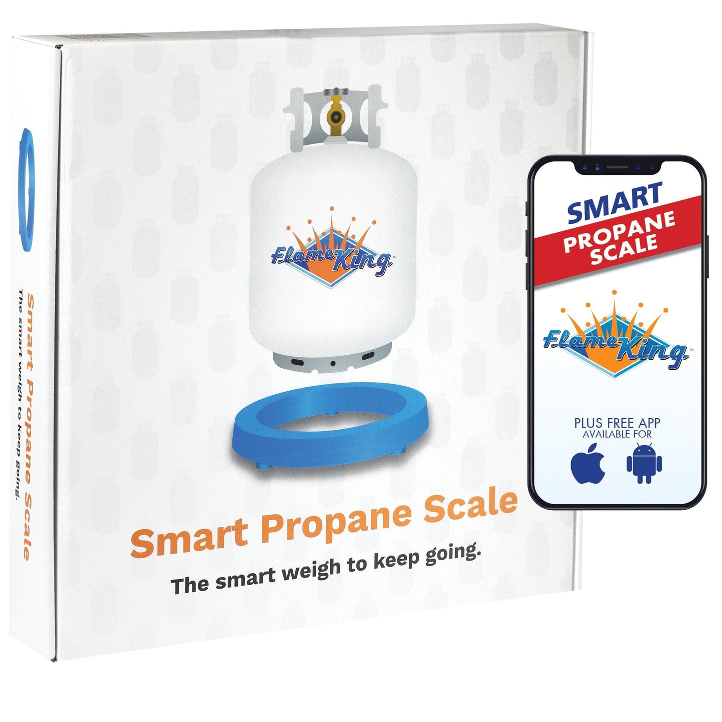 Flame King Smart Wireless Gauge Propane Tank Scale