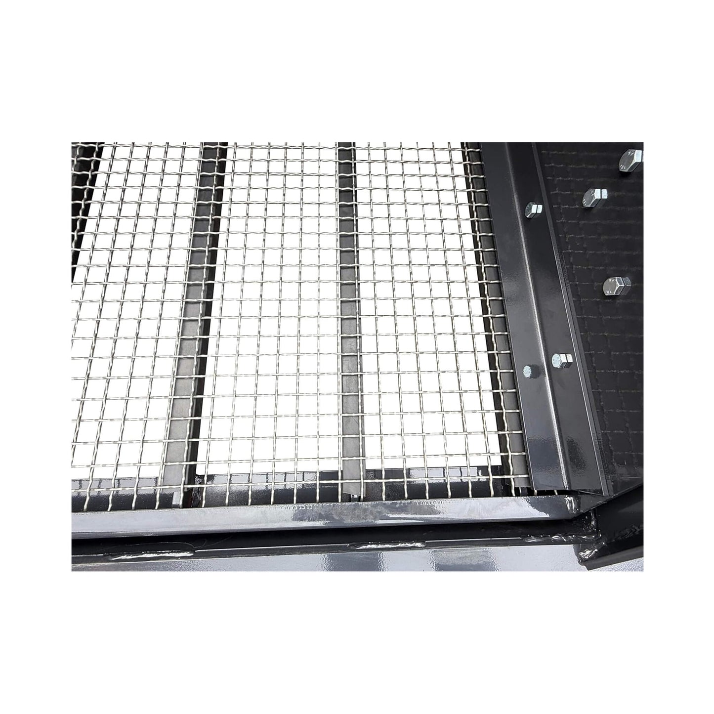 Heavy-Duty 72-Inch Hydraulic Screening Bucket Skid Steer Attachment