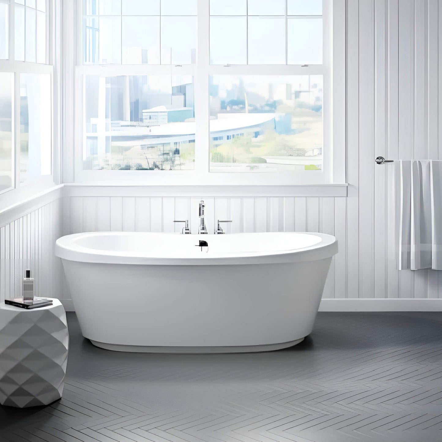 Jacuzzi Bravo 66" Freestanding Air Tub
