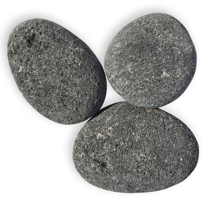 X-Large Gray Lava Stone - 4" - 6"
