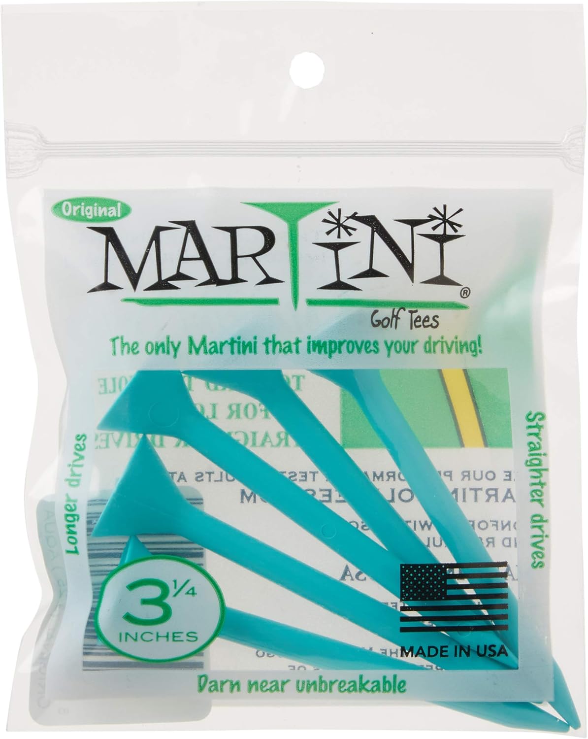 Martini 2-Inch Golf Tees