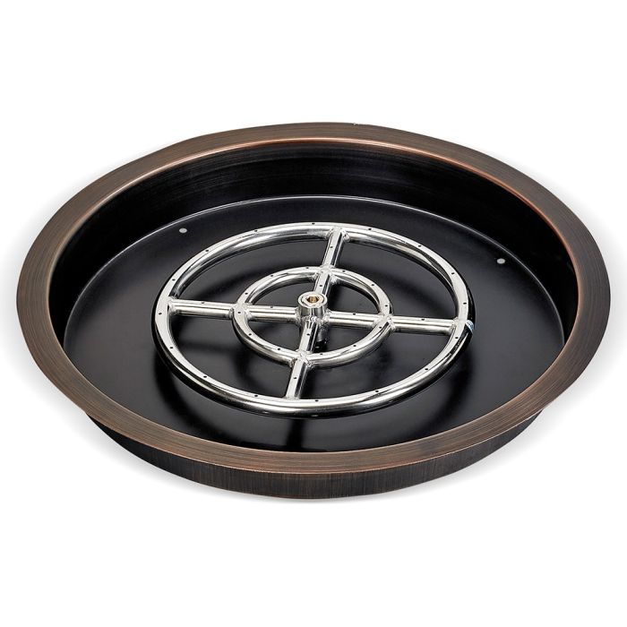 Round Drop-In Pan - Oil Rubbed Bronze
