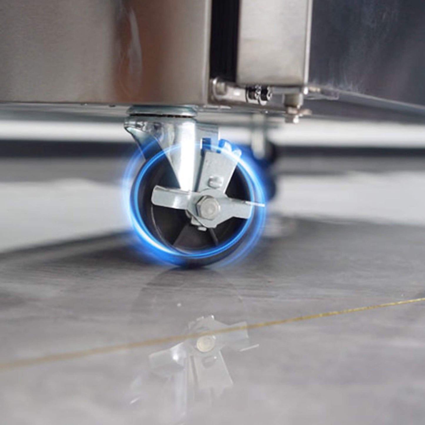 Orikool 27 Inch Commercial 23 Cu.Ft Reach-In Stainless Steel Freezer