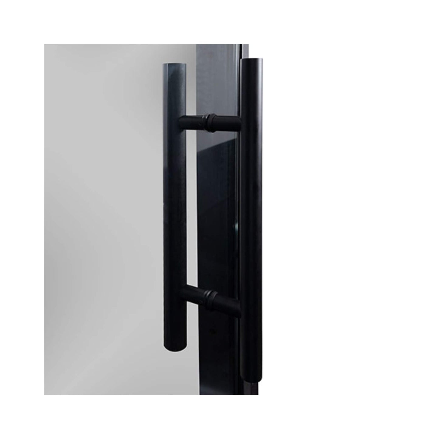 Prosaunas 24" x 73" Black Alder Prehung Tinted Glass Sauna Door