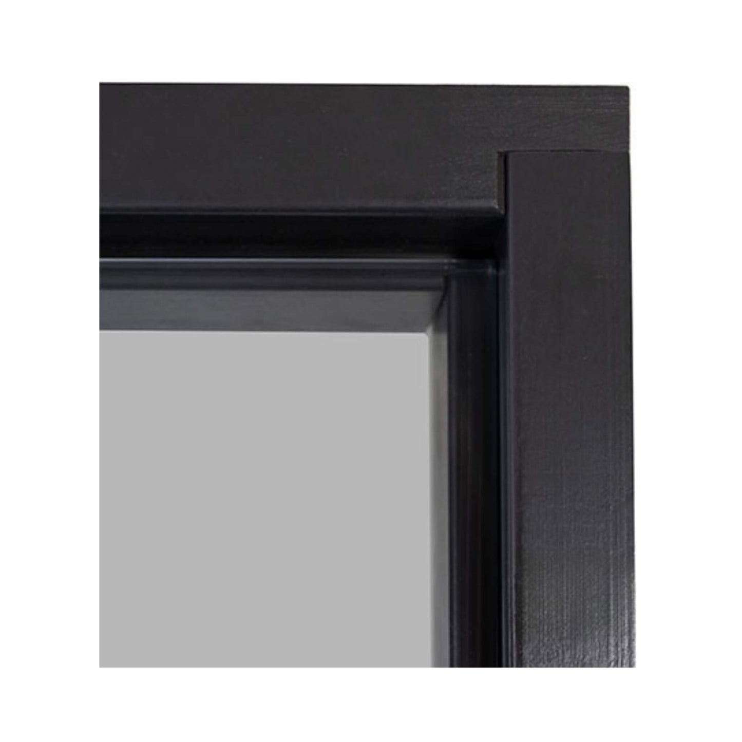 Prosaunas 24" x 81" Black Alder Tinted Glass Sauna Door