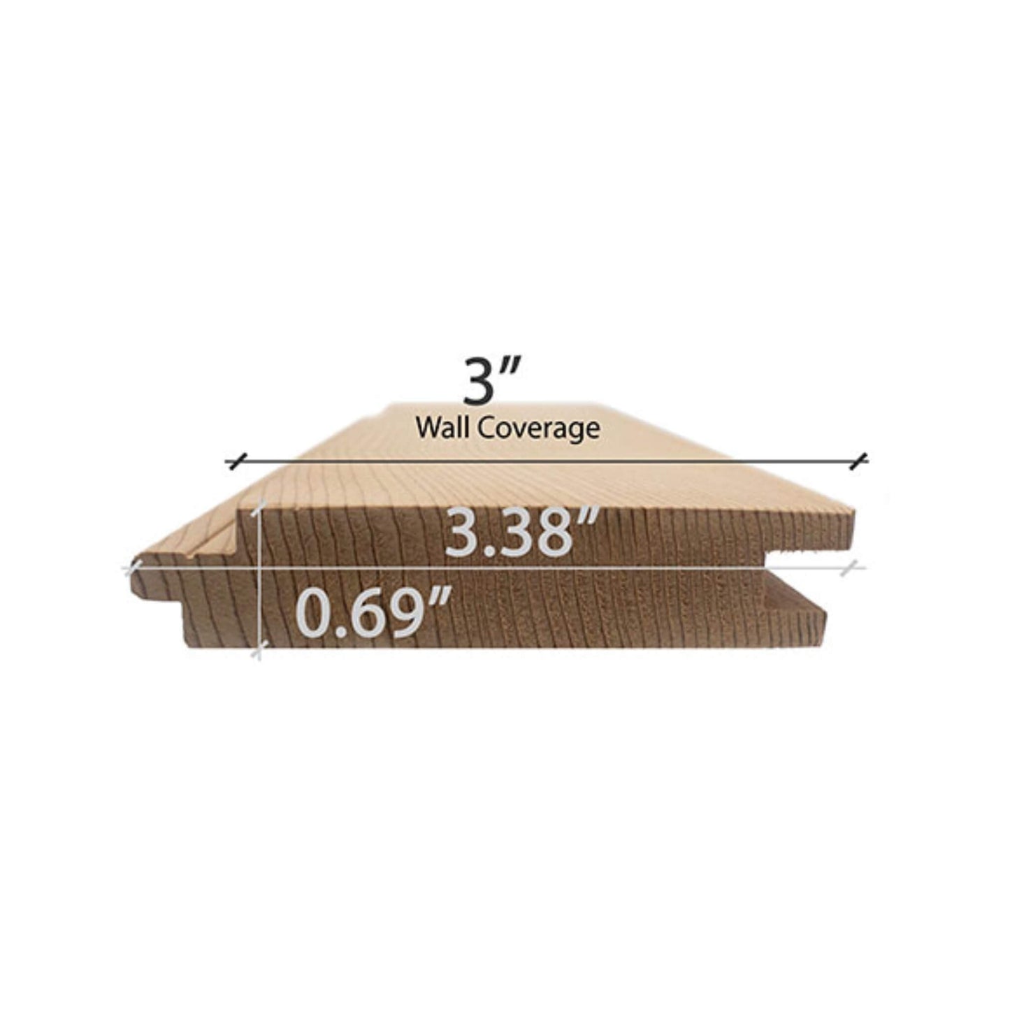 Prosaunas Cedar 1X4 VG T&G NG Sauna Bench Wood